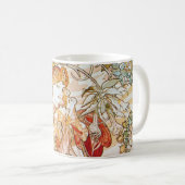 Femme d'Alphonse Mucha avec la tasse de Nouveau (Devant droit)