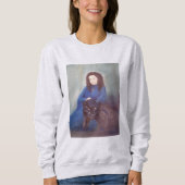 Femme dans Black Panther Sweatshirt de base (Devant)