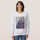 Femme dans Black Panther Sweatshirt de base (Devant entier)
