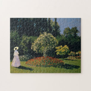 Femme dans le jardin par Claude Monet Puzzle