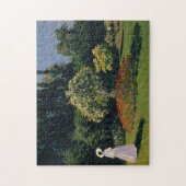 Femme dans le jardin par Claude Monet Puzzle (Vertical)