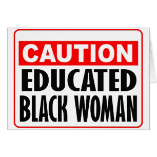 Femme de couleur instruite de précaution