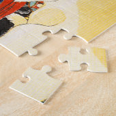 Femme de Kuniyoshi avec un puzzle de chat (Côté)