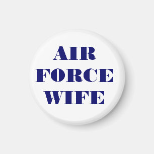 Femme de la Force aérienne Magnet