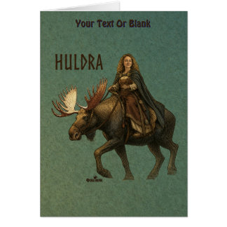 Femme de la forêt Huldra nordique