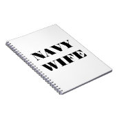 Femme de la marine carnet (Côté Droit)