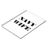 Femme de la marine carnet (Côté gauche)