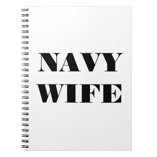 Femme de la marine carnet (Devant)
