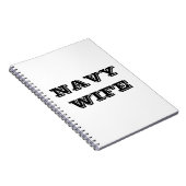Femme de la marine carnet (Côté Droit)