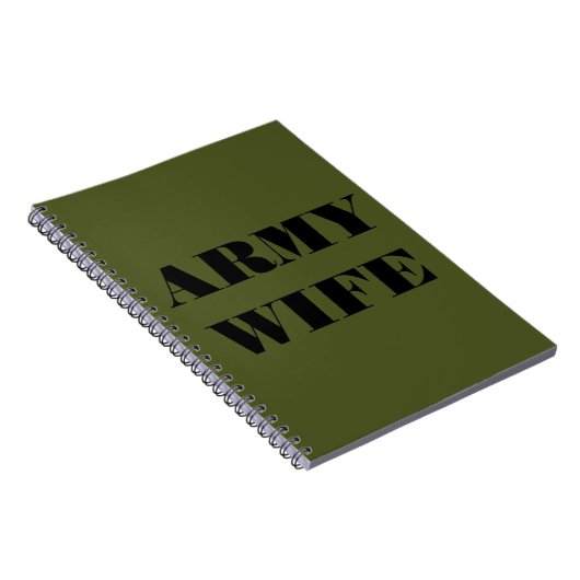 Femme de l'armée carnet (Côté Droit)
