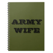 Femme de l'armée carnet (Devant)