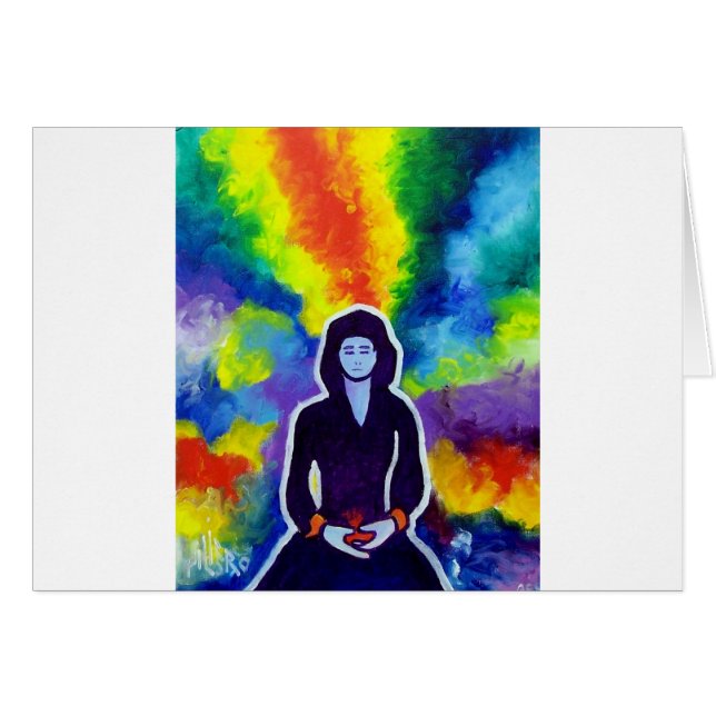 Femme de Medatating par Piliero (Devant horizontal)