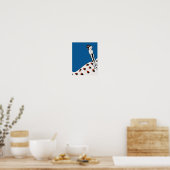 Femme de mode Art Déco – Géométrique vintage (Cuisine)