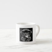 Femme de science-fiction Espresso Mug (Devant droit)