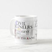 Femme de tasse d'ingénieur civil (Devant gauche)