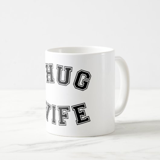 Femme de Thug, mug (Devant droit)