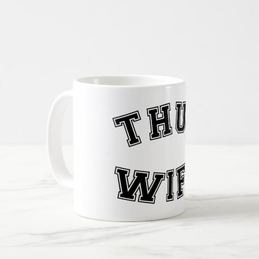 Femme de Thug, mug (Devant gauche)