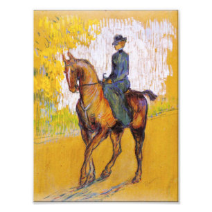 Femme de Toulouse-Lautrec sur la copie de photo de