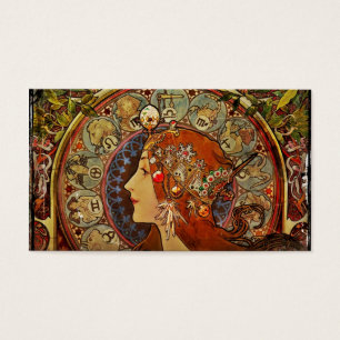 Femme de Zodiak par Mucha