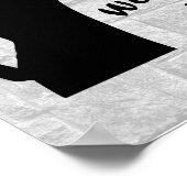 Femme debout - Posters de fitness pour femmes (Coin)