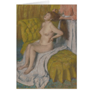 Femme d'Edgar Degas faisant se peigner les