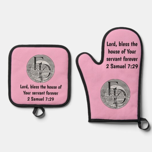 Femme Delivrance  Ovenwant & Pannenlap Set (Voorkant)