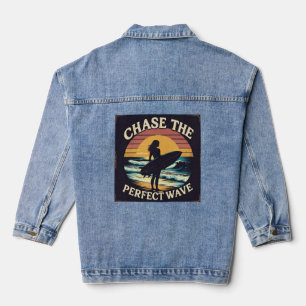 Femme Denim, Jean Jacket - Surfer Féminin