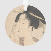 Femme détendant après son Bath (dos)