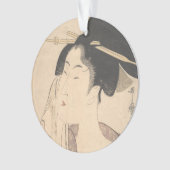 Femme détendant après son Bath (devant)