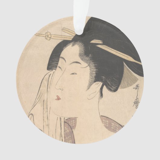 Femme détendant après son Bath (devant)