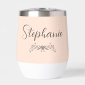 Femme d'honneur Mariage de script élégant (Avant)