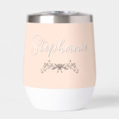 Femme d'honneur Mariage de script élégant (Avant)