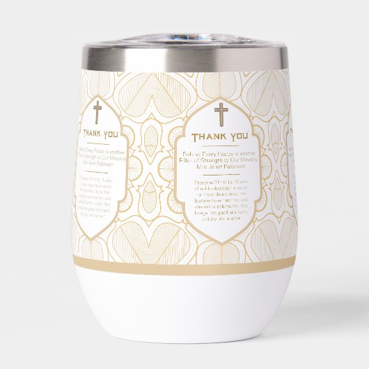 ✝️ Femme du pasteur épouse apprécient Merci cadeau (Avant)