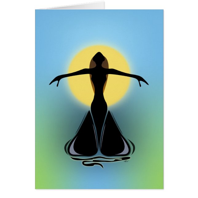 Femme en fleurs (Devant)