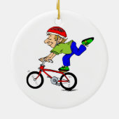 FEMME EN ORNEMENT DE VÉLO (Dos)