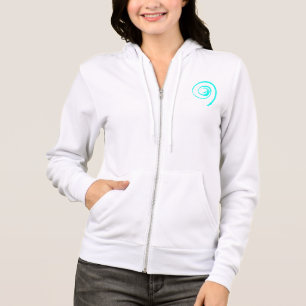 Femme en polaire avec Zip et Sweat - shirt à capu