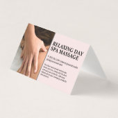 Femme en train de se faire masser (Front)