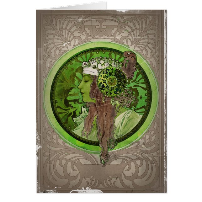 Femme en vert - LAUREL (Devant)