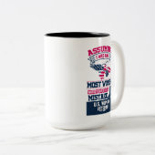Femme étasunienne Vétéran Coffee Mug (Devant droit)