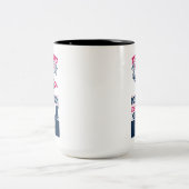 Femme étasunienne Vétéran Coffee Mug (Centre)