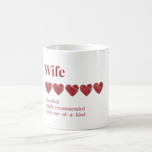 Femme Excellent Mug hautement recommandé (Centre)