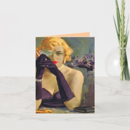 Femme Fatale ~ Carte / Invitations (Devant)