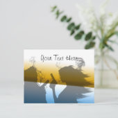 Femme Fatale - Dubbele postkaart (Staand voorkant)