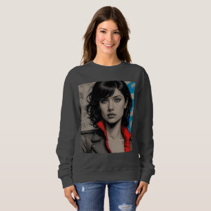 Femme Fatale Elegance T-shirt - Laat je gedurfde a