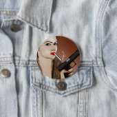 Femme Fatale - Roken en Button van Pistolen (In situ)