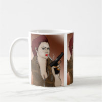 Femme Fatale - Roken en Mok van Pistolen
