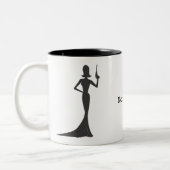 Femme Fatale Two-Tone Mok (Links)