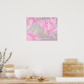 Femme Floral Rose Anniversaire Poster Design (Cuisine)