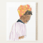 Femme forte et belle souriante (Dos)