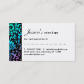 Femme GBP de papillon de carte de rendez-vous de (Dos)